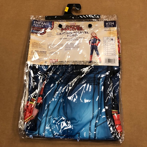 Captain Marvel Children’s Costume New! Blowout Price! - Picture 5 of 8